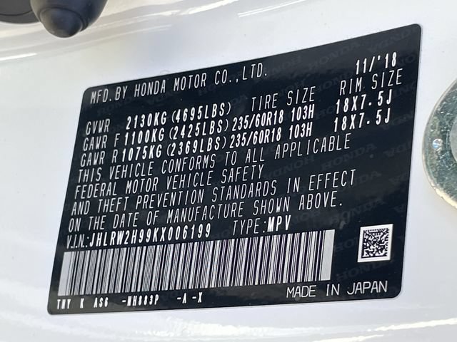 Used 2019 Honda CR-V Touring image 31
