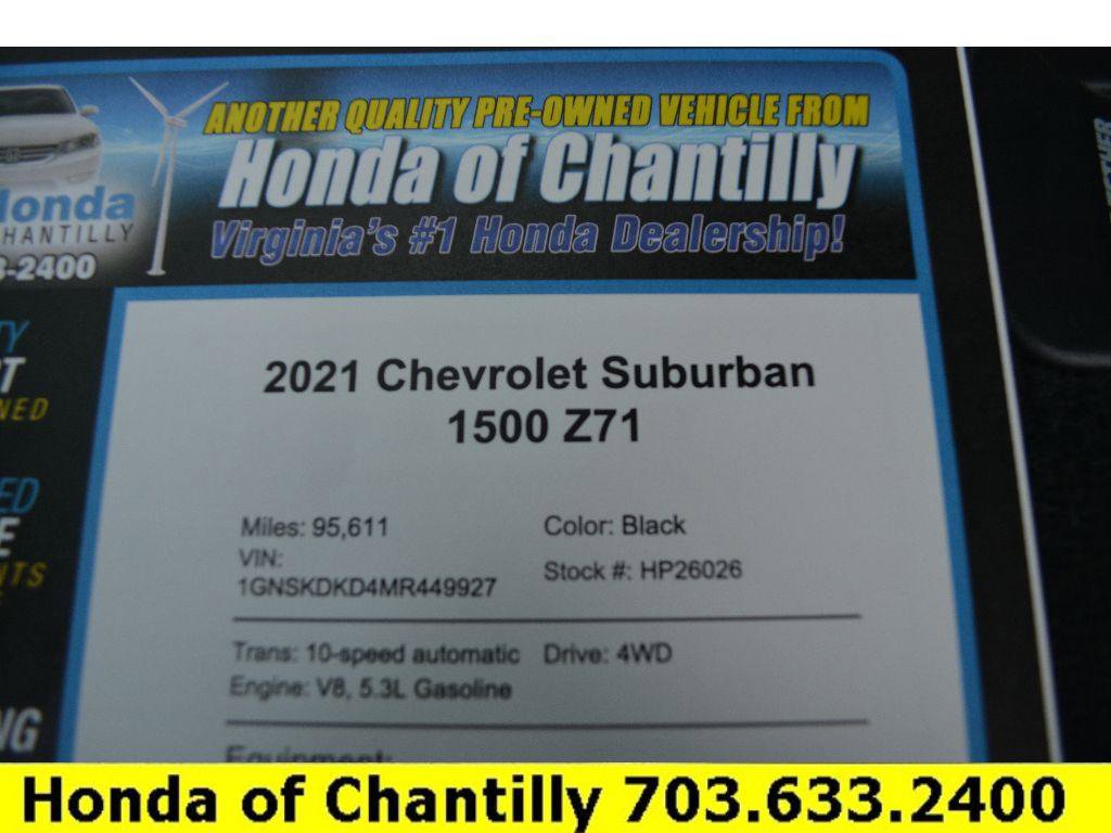 Used 2021 Chevrolet Suburban Z71 image 43