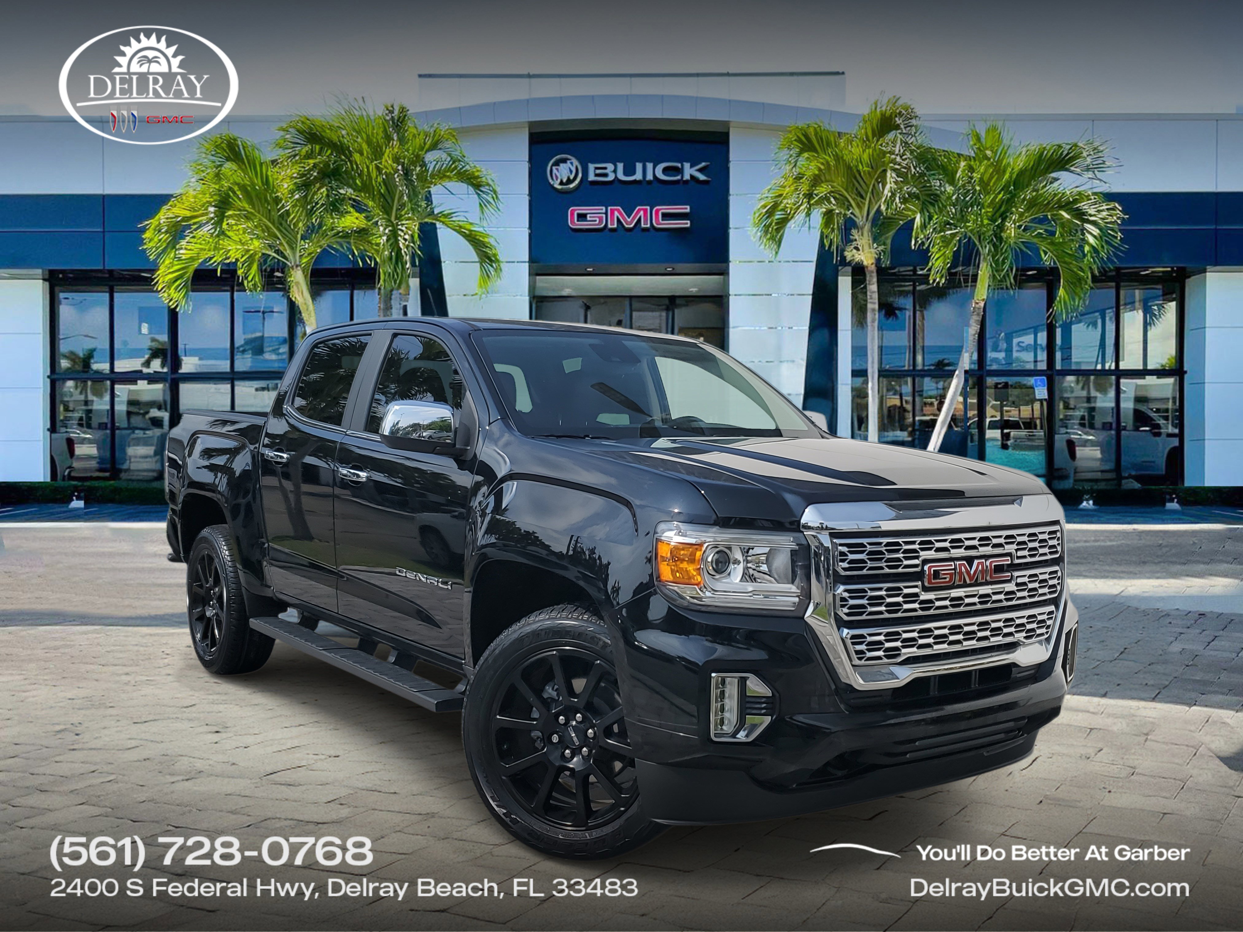 Used 2022 GMC Canyon Denali w/ Denali Black Edition Package