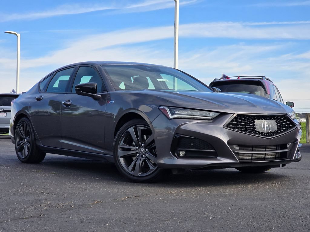 Used 2023 Acura TLX w/ A-SPEC Pkg FWD image 1