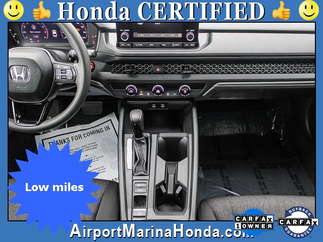 Certified 2025 Honda Accord LX image 4