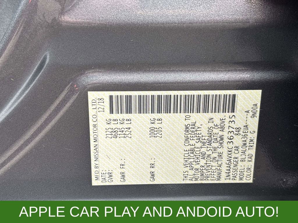 Used 2019 Nissan Maxima 3.5 S w/ Floor Mat Group image 28