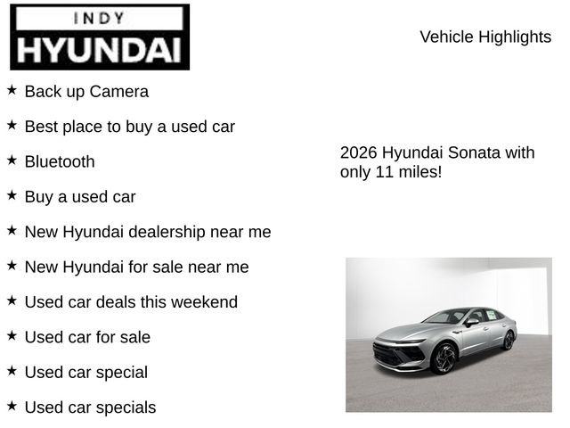 New 2026 Hyundai Sonata SEL FWD image 7