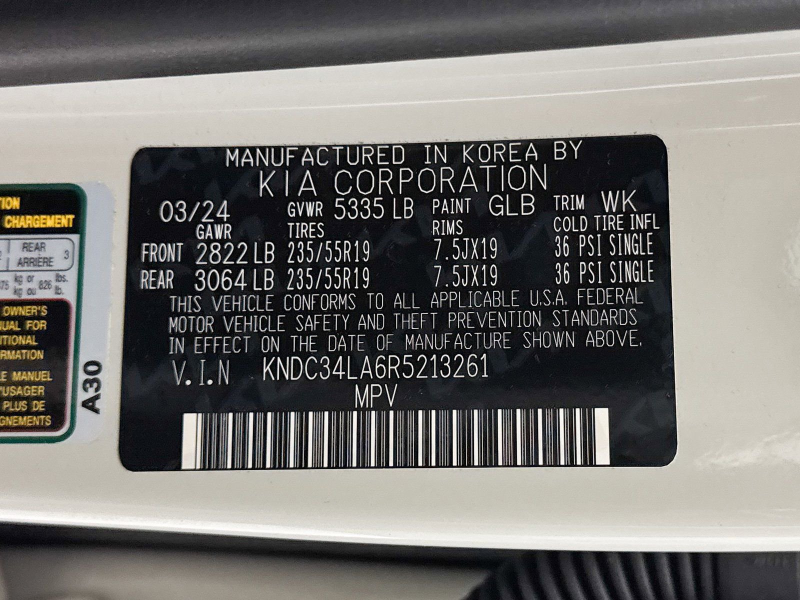 Used 2024 Kia EV6 Wind w/ Wind Technology Package image 38