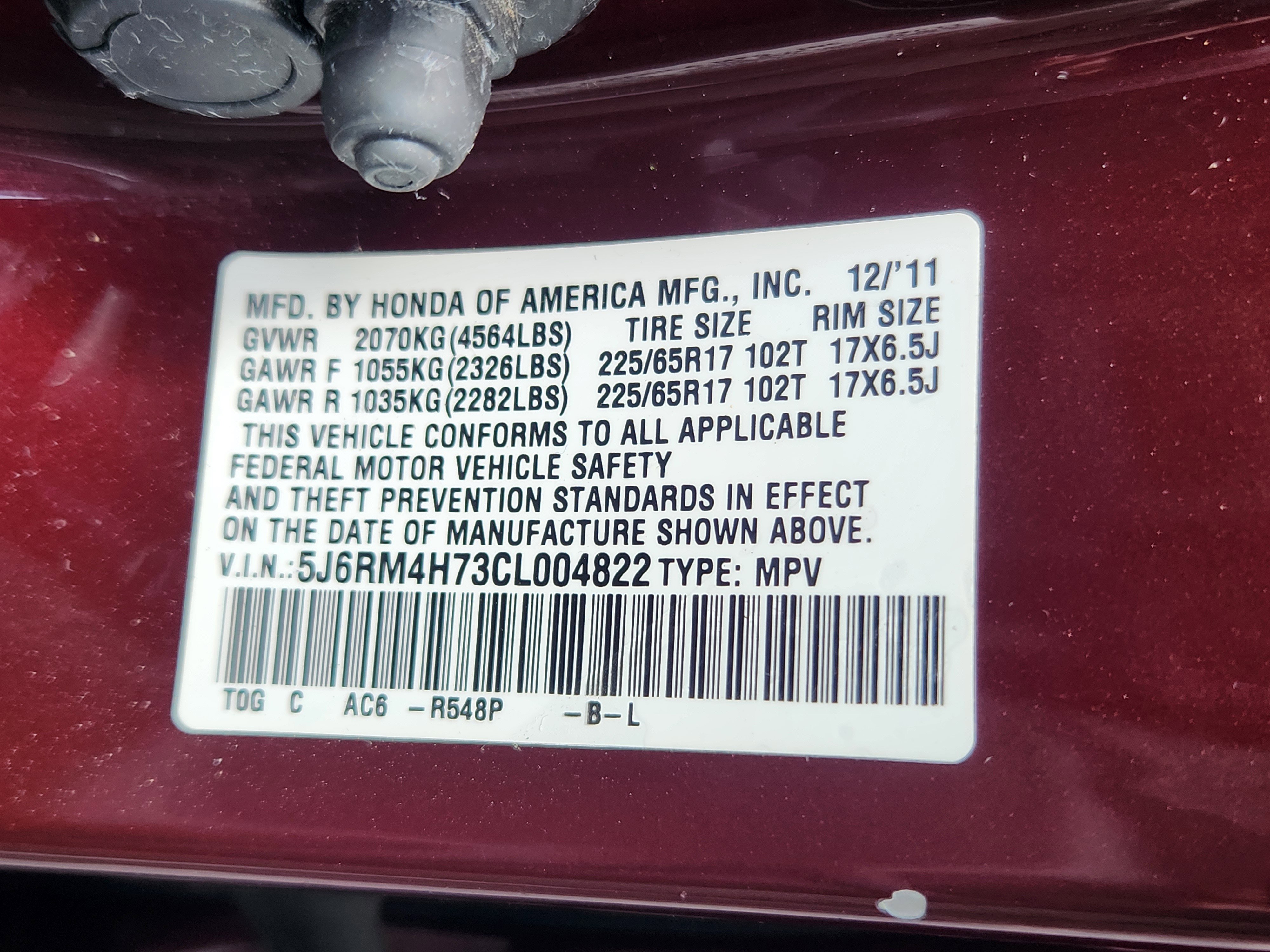 Used 2012 Honda CR-V EX-L image 21