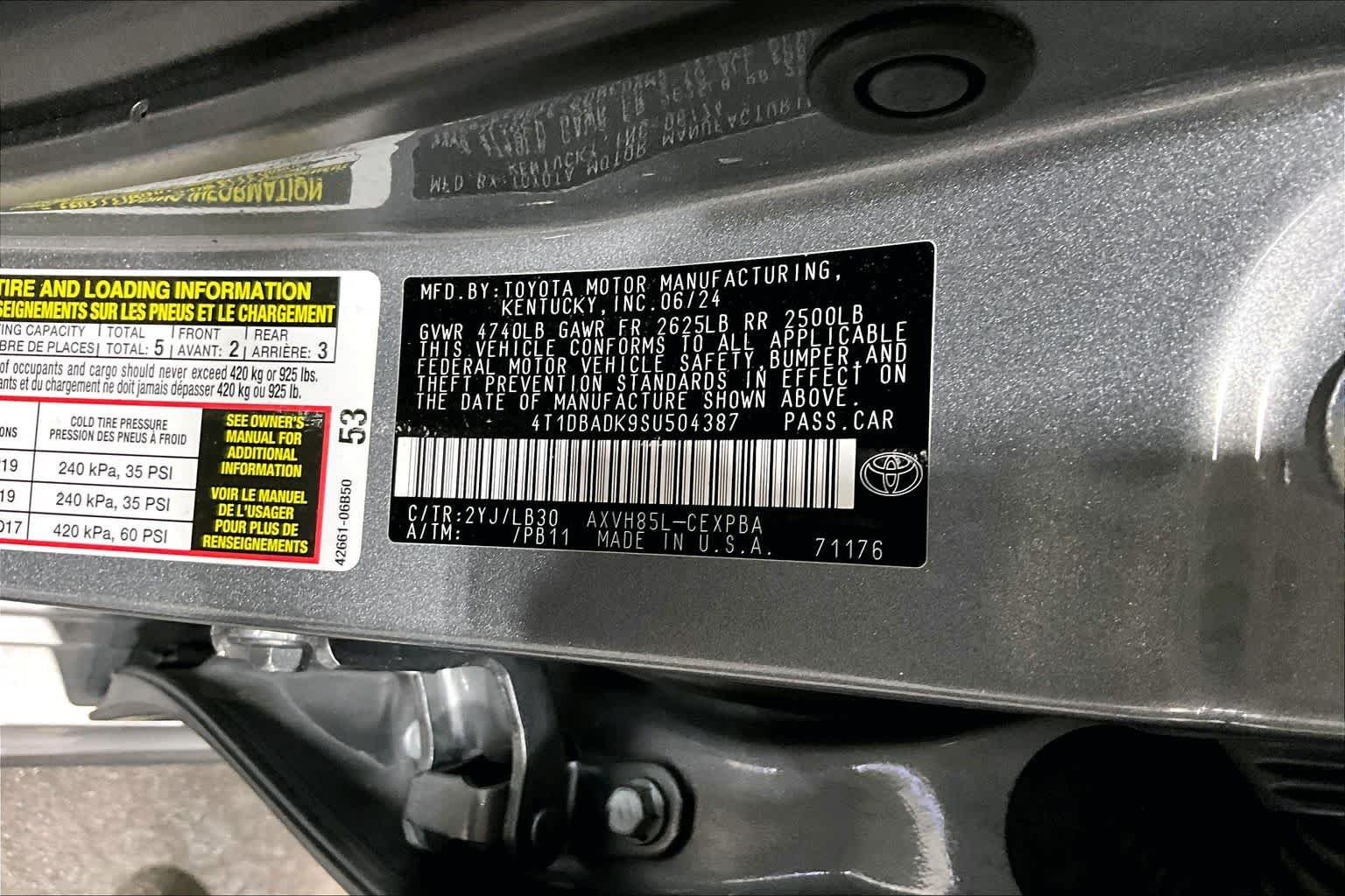 Certified 2025 Toyota Camry XSE AWD/4WD image 37