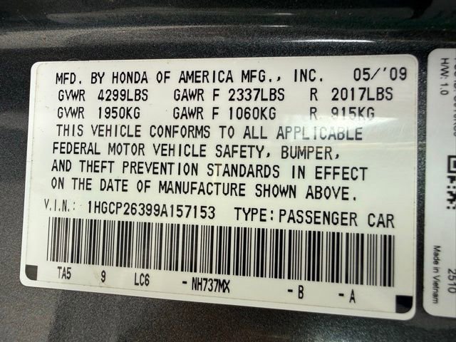 Used 2009 Honda Accord LX image 15