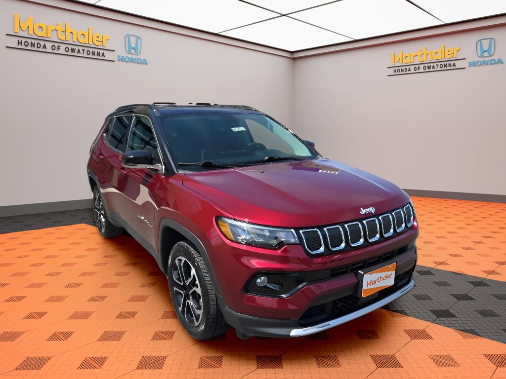 Used 2022 Jeep Compass Limited w/ Sun and Sound Group AWD/4WD image 7