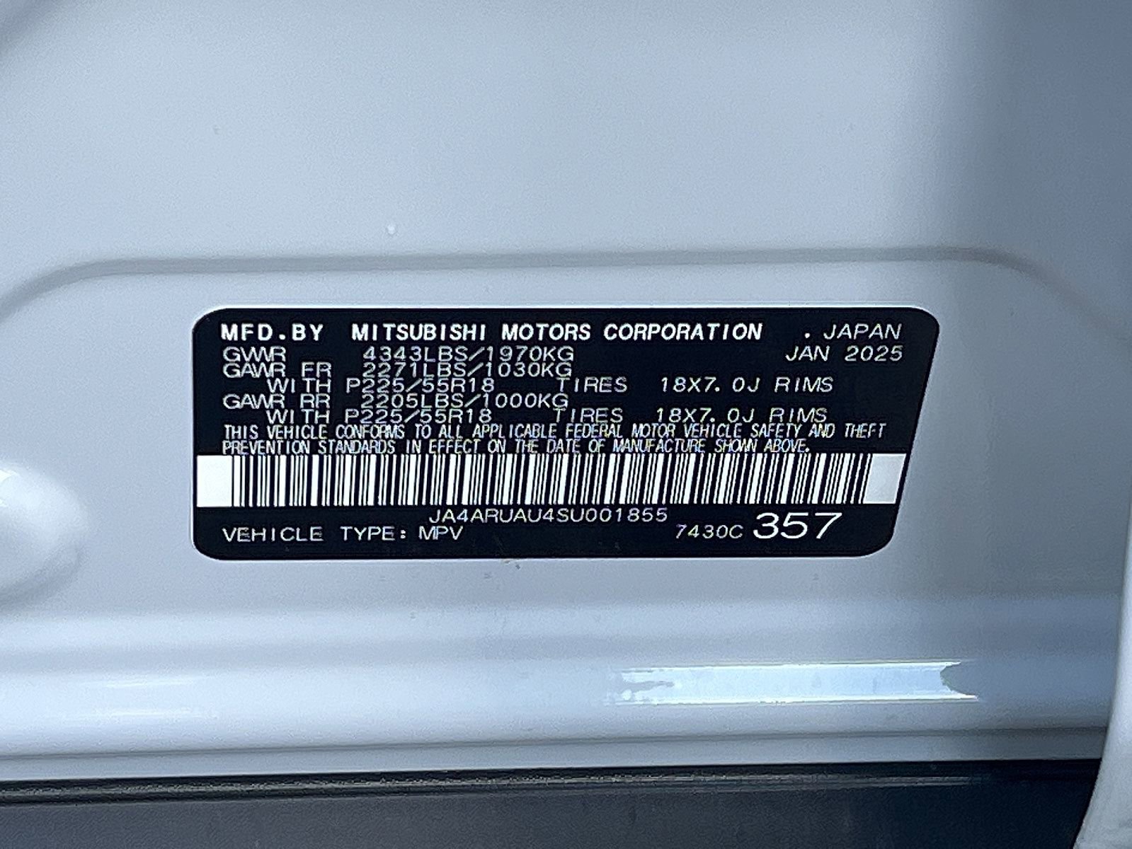 New 2025 Mitsubishi Outlander Sport ES image 21
