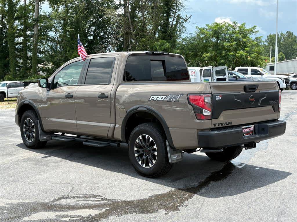 Used 2021 Nissan Titan PRO-4X w/ Pro-4x Utility Package AWD/4WD image 28