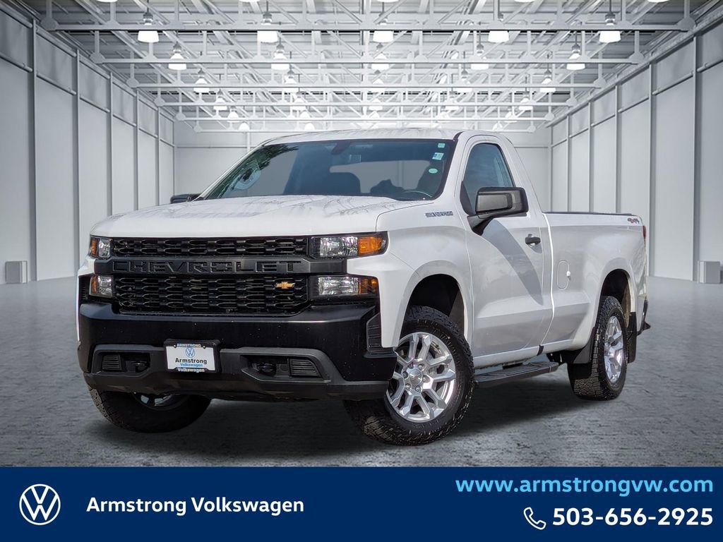 Used 2019 Chevrolet Silverado 1500 W/T w/ WT Convenience Package AWD/4WD image 1
