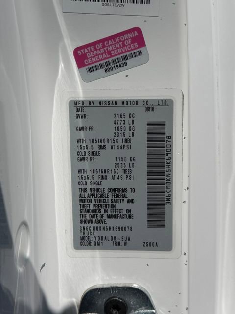 Used 2017 Nissan NV200 S w/ Cruise Control Package FWD image 26