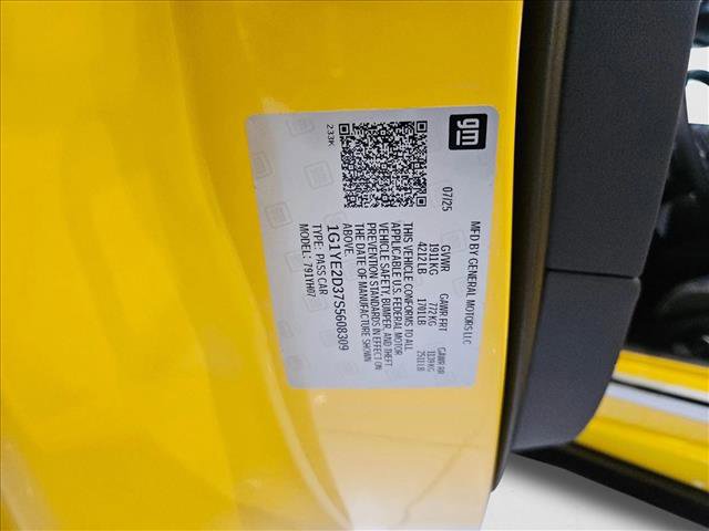 New 2025 Chevrolet Corvette Z06 w/ Stealth Interior Trim Package image 20