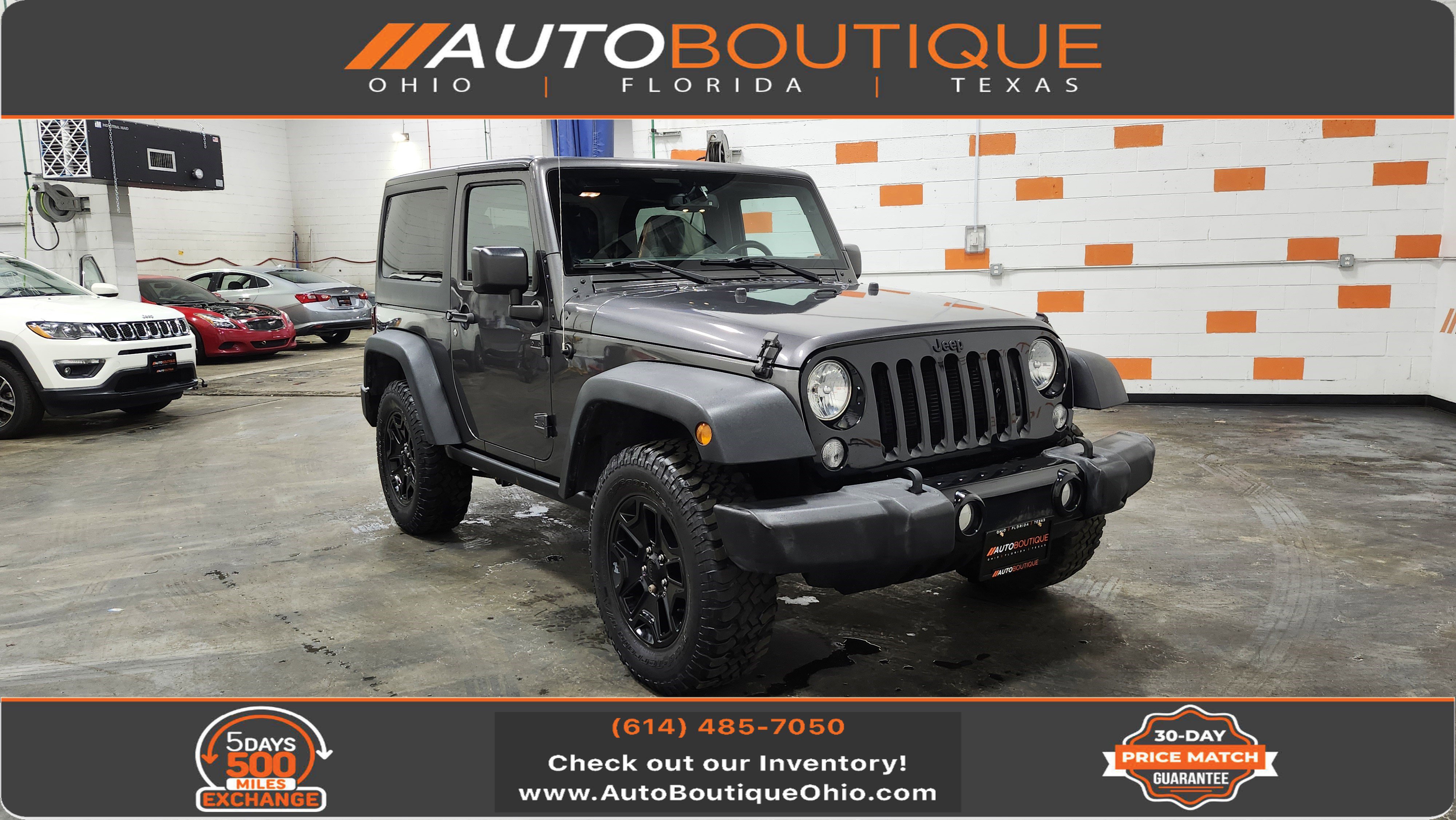 Used 2016 Jeep Wrangler Sport image 1