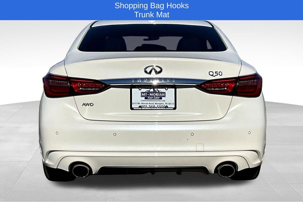 Used 2022 INFINITI Q50 Luxe w/ Cargo Package image 6