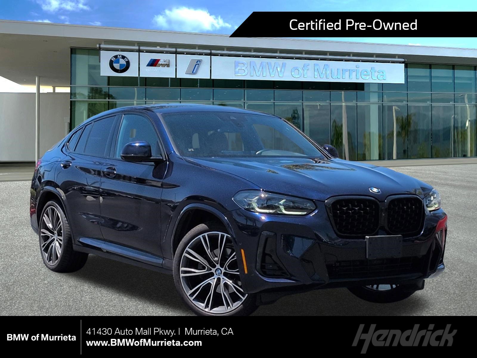 Certified 2023 BMW X4 xDrive30i w/ M Sport Package AWD/4WD image 1