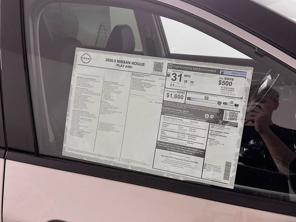 New 2026 Nissan Rogue Platinum AWD/4WD image 13
