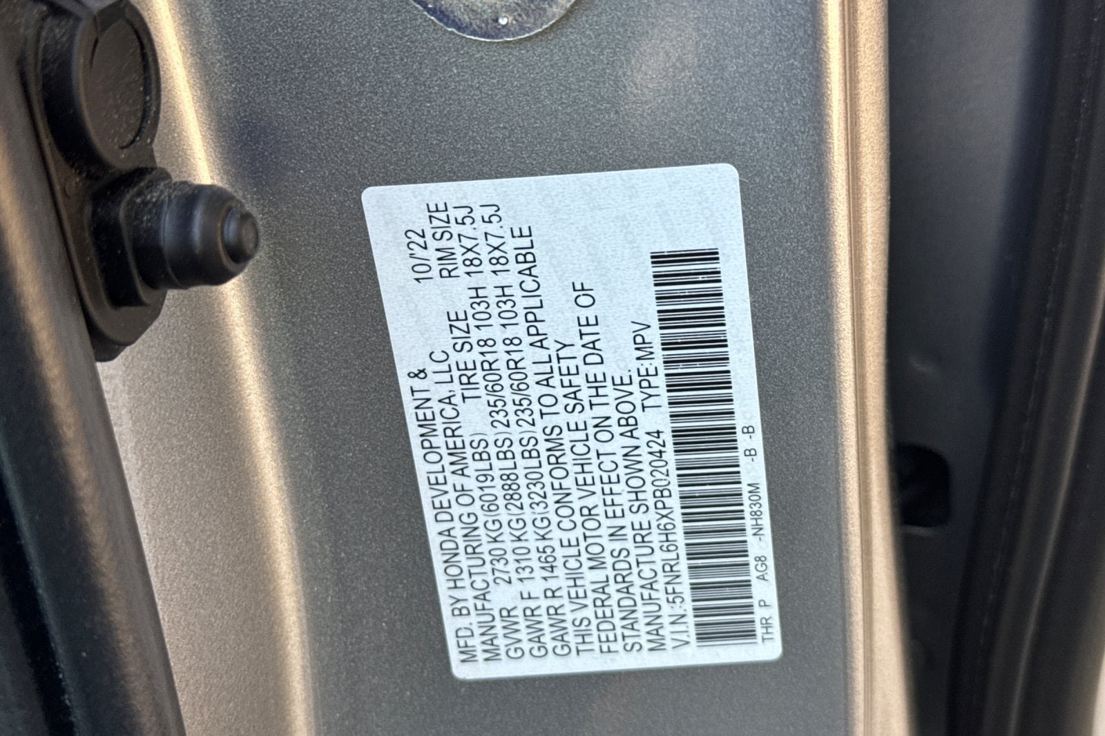 Used 2023 Honda Odyssey EX-L image 25