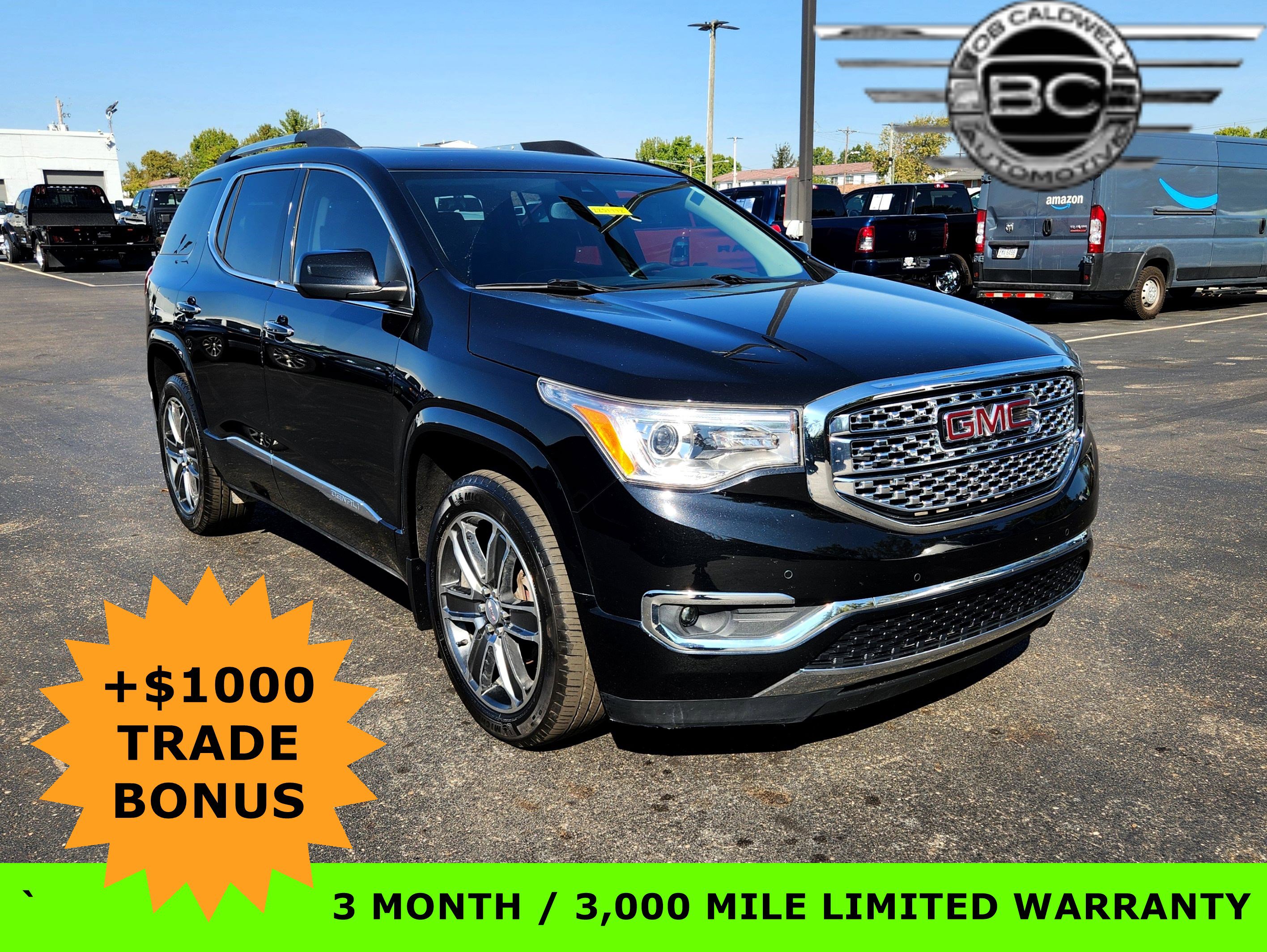 Used 2018 GMC Acadia Denali w/ LPO, Protection Package