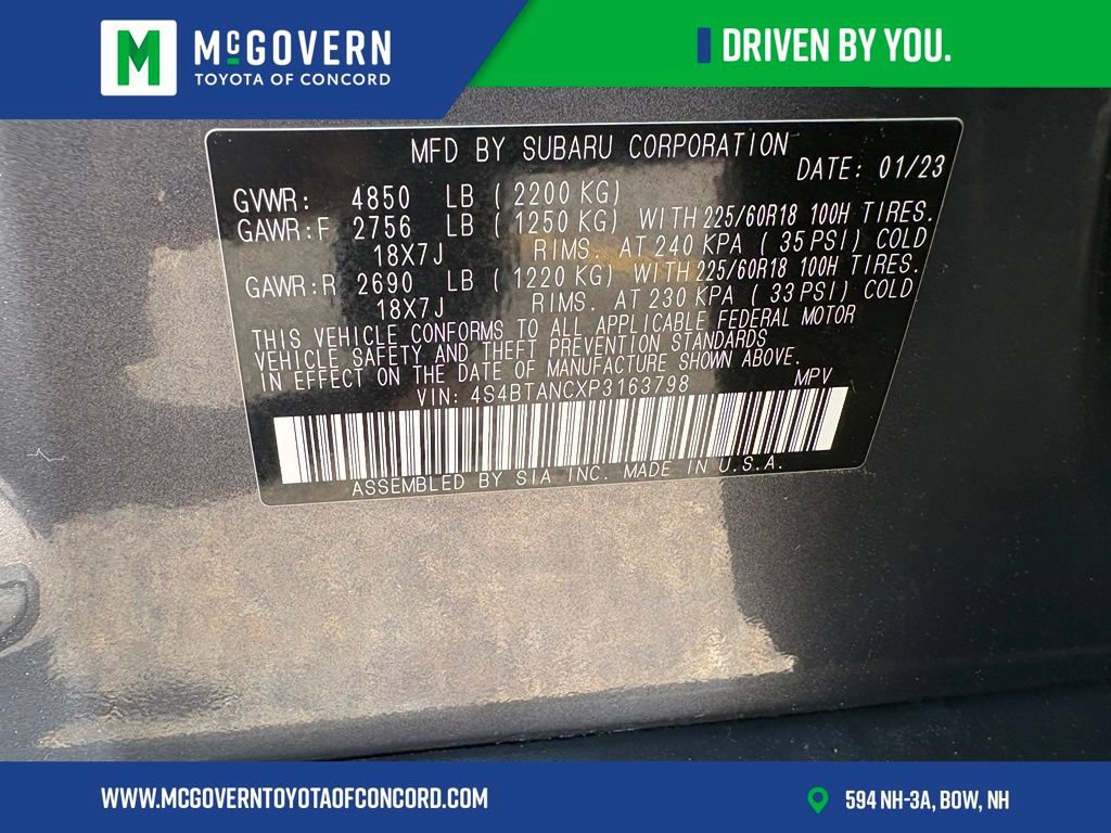 Used 2023 Subaru Outback Limited AWD/4WD image 42