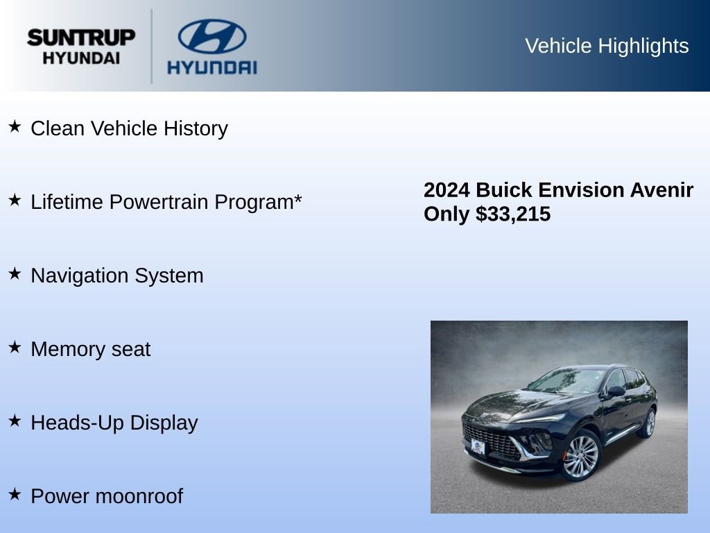 Used 2024 Buick Envision Avenir image 8