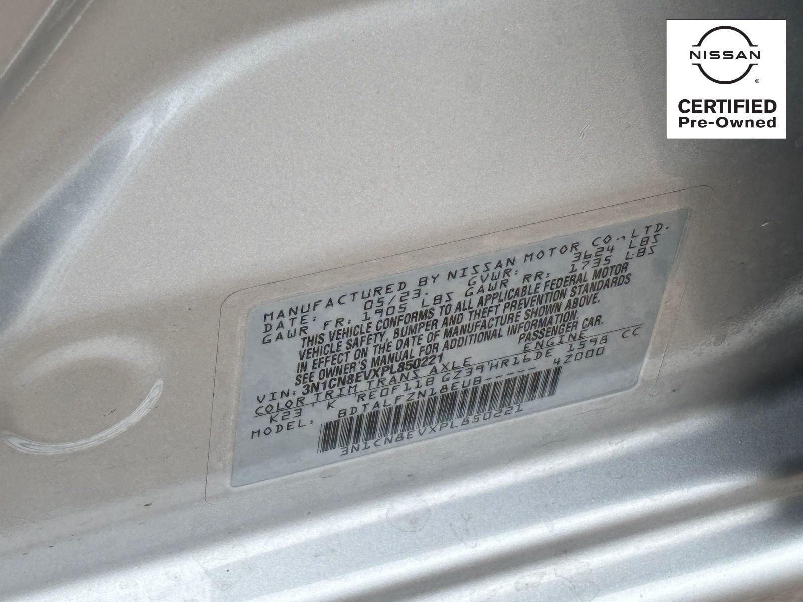 Used 2023 Nissan Versa SV FWD image 29