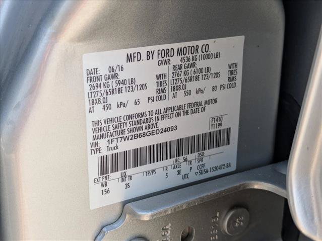 Used 2016 Ford F250 XLT w/ XLT Interior Package AWD/4WD image 22