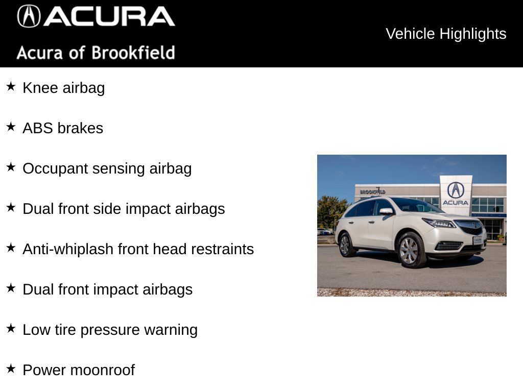 Used 2016 Acura MDX SH-AWD image 12