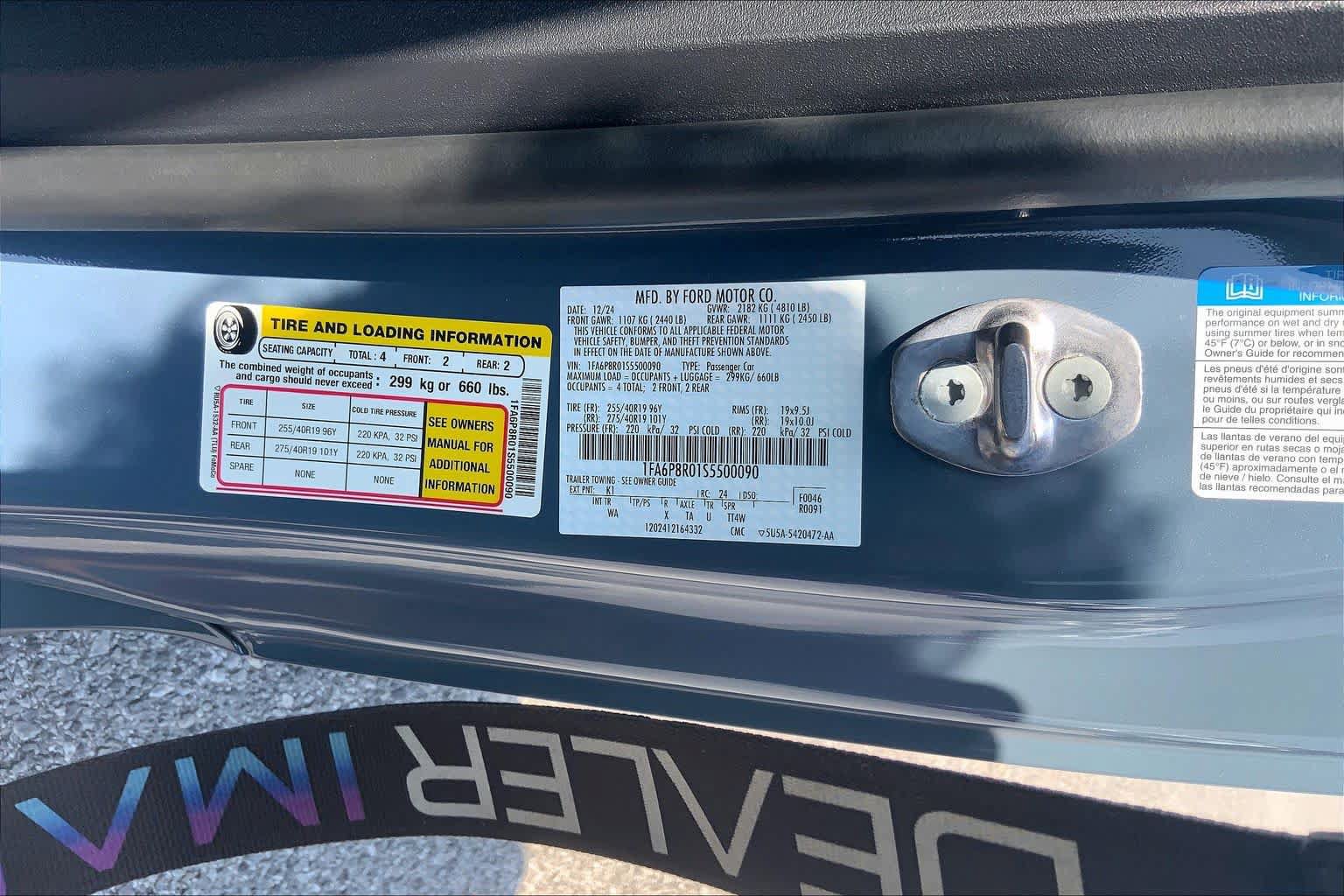 Certified 2025 Ford Mustang Dark Horse RWD image 32
