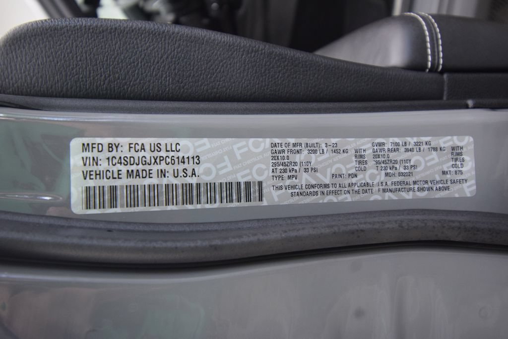 Used 2023 Dodge Durango SRT AWD/4WD image 32