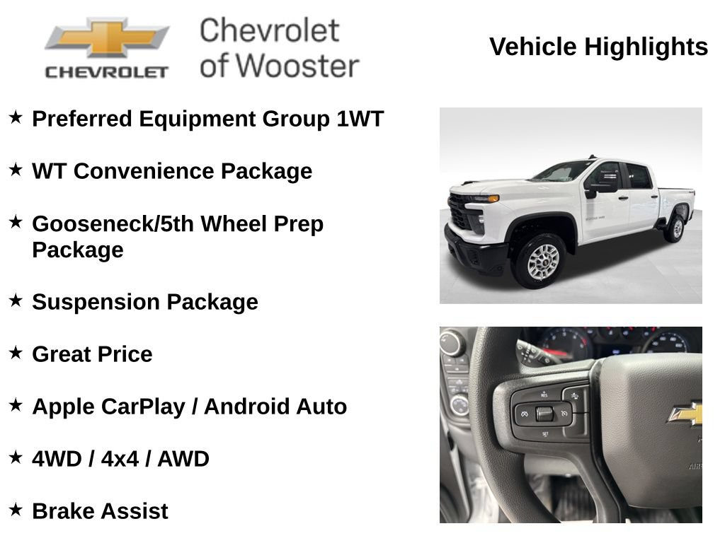 New 2026 Chevrolet Silverado 2500 W/T AWD/4WD image 2