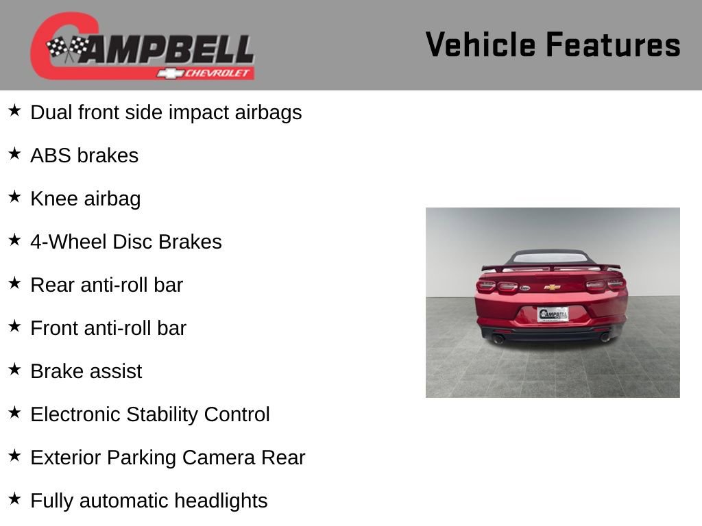 Used 2024 Chevrolet Camaro LT w/ Technology Package image 16