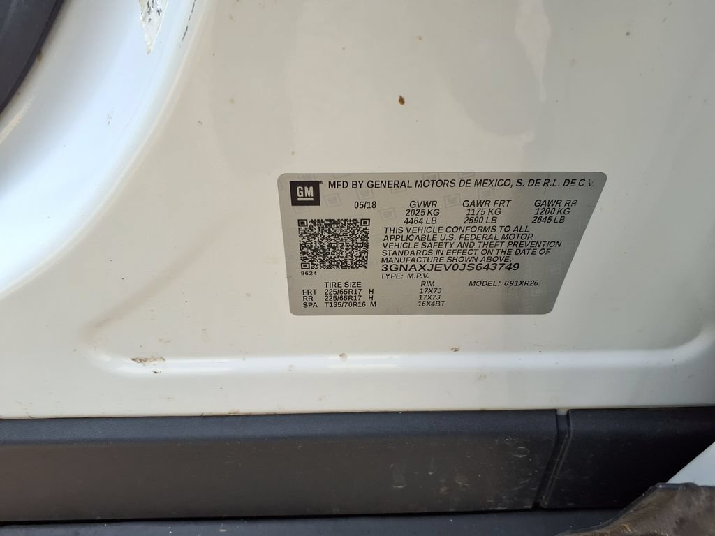 Used 2018 Chevrolet Equinox LT FWD image 35