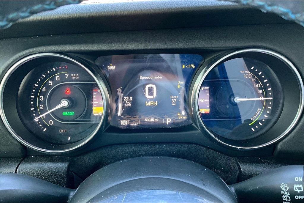 Used 2021 Jeep Wrangler Unlimited Rubicon 4xe w/ Steel Bumper Group image 8