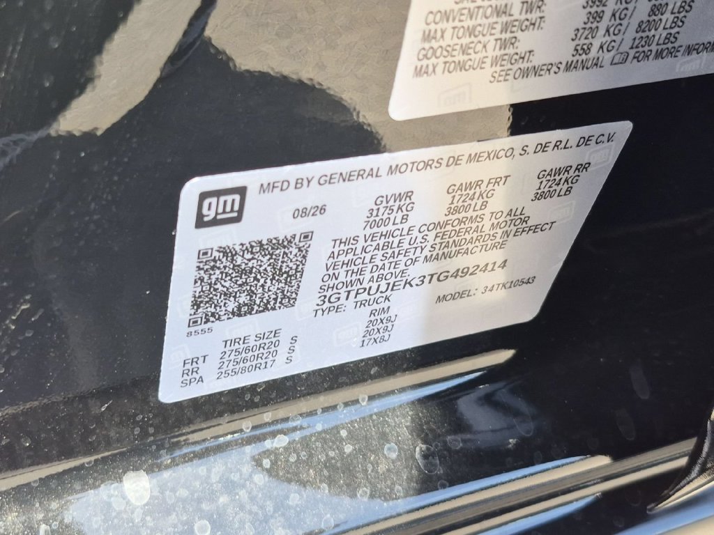 New 2026 GMC Sierra 1500 Elevation AWD/4WD image 33