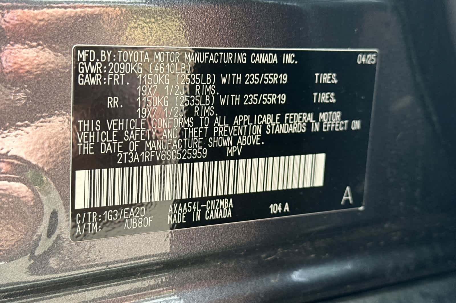 Used 2025 Toyota RAV4 XLE Premium w/ Weather Package AWD/4WD image 29