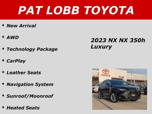 Used 2023 Lexus NX 300h AWD w/ Vision Package image 39