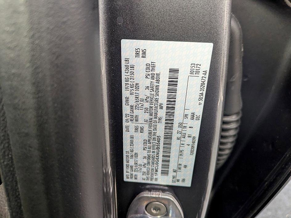 Used 2022 Ford Escape SE image 37