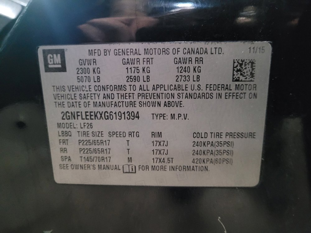 Used 2016 Chevrolet Equinox LS AWD/4WD image 33
