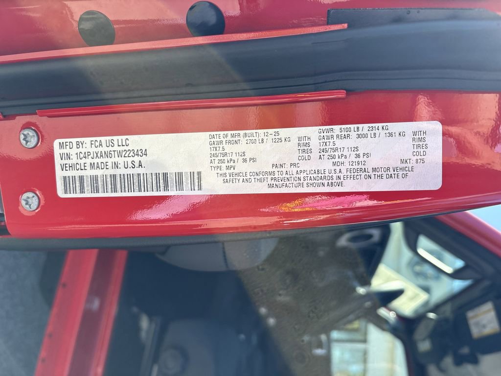 New 2026 Jeep Wrangler Sport image 24