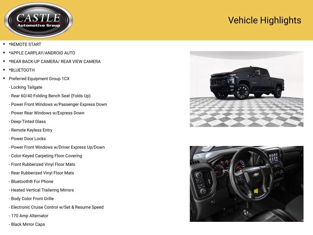 Used 2020 Chevrolet Silverado 2500 Custom w/ Custom Value Package AWD/4WD image 3