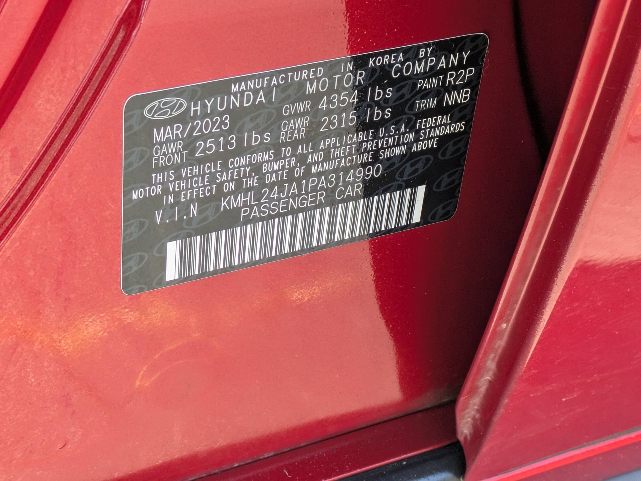 Certified 2023 Hyundai Sonata SE FWD image 31