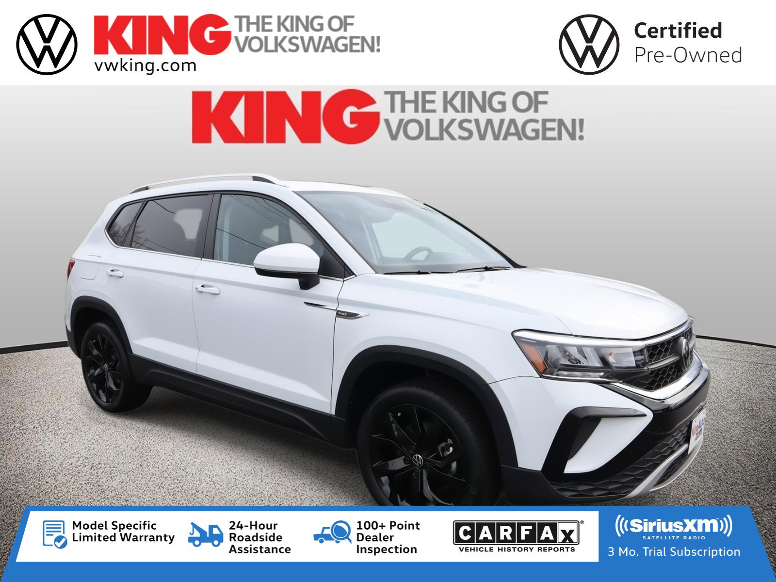 Certified 2022 Volkswagen Taos SE image 1