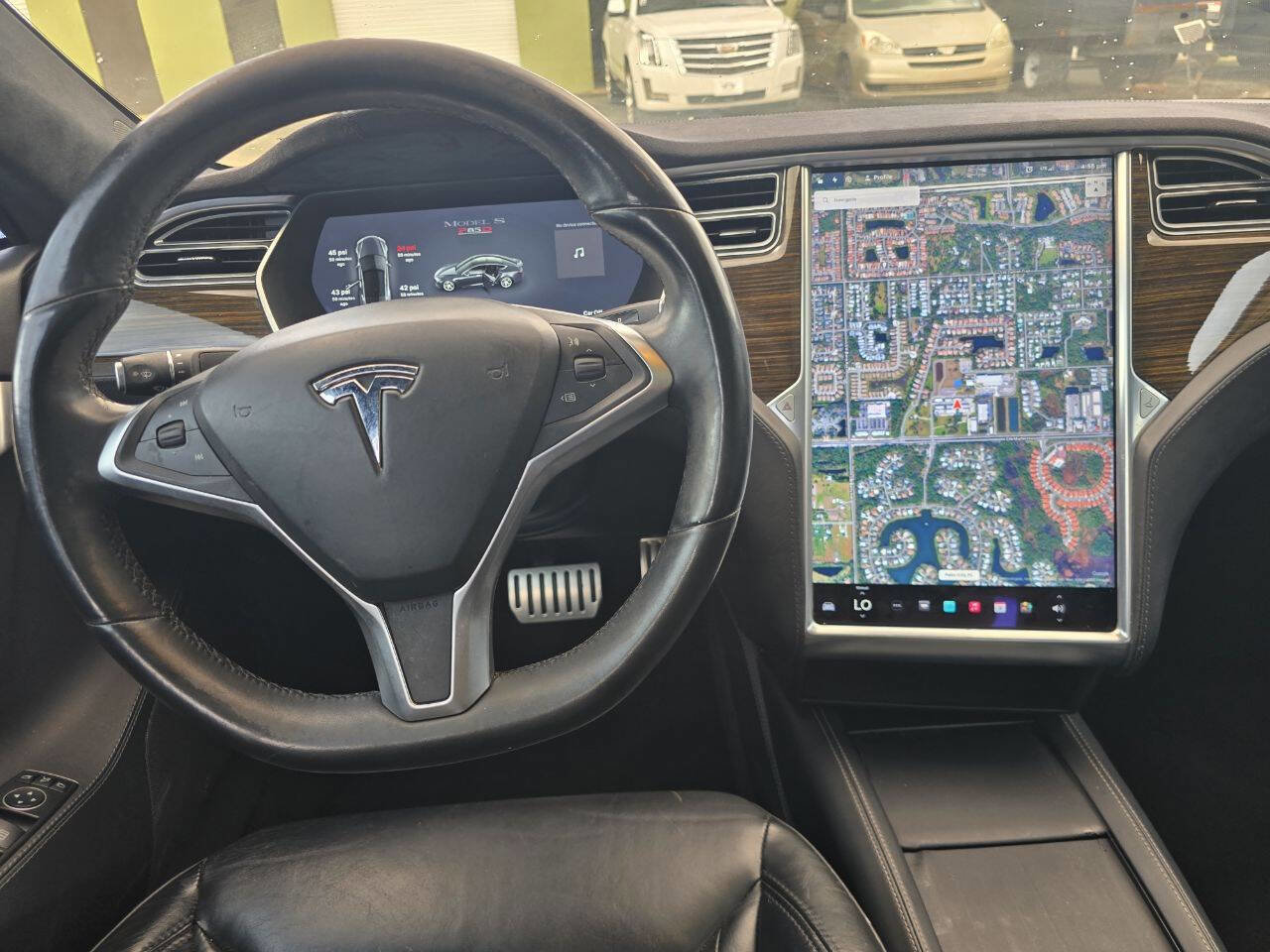Used 2015 Tesla Model S 85D AWD/4WD image 11