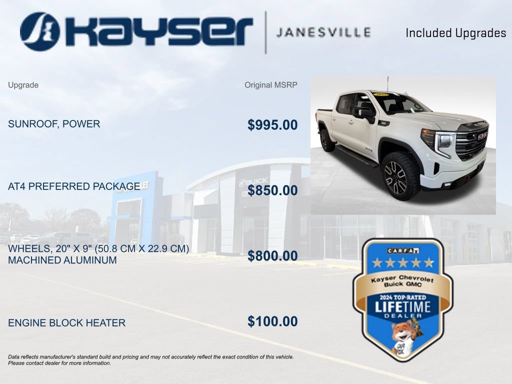 Used 2023 GMC Sierra 1500 AT4 w/ AT4 Preferred Package image 2