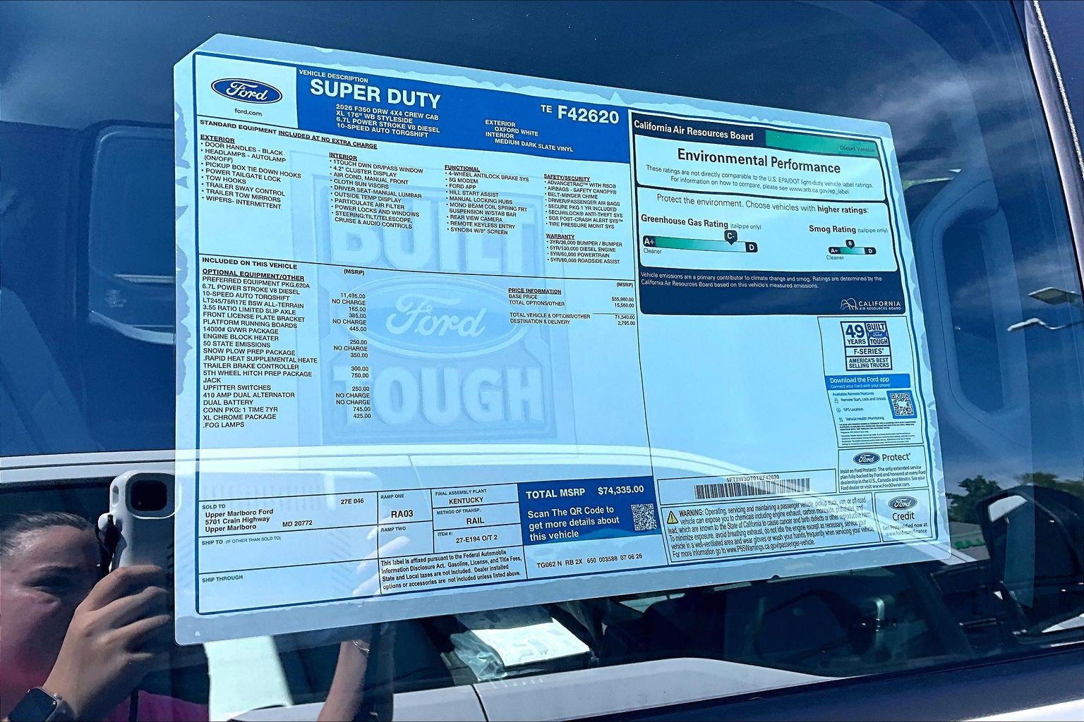 New 2026 Ford F350 XL AWD/4WD image 13
