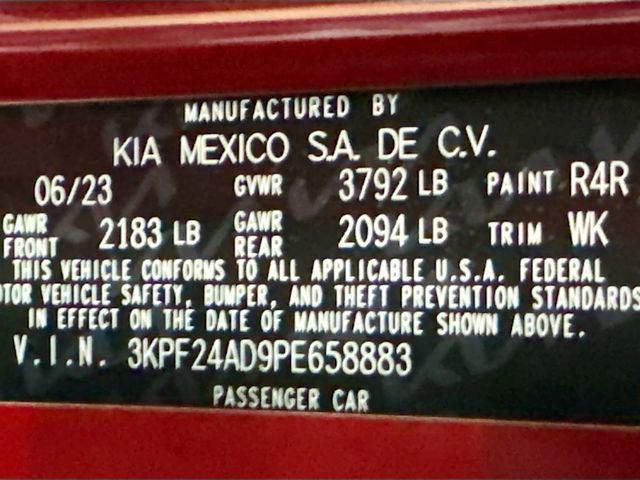 Used 2023 Kia Forte LXS FWD image 30