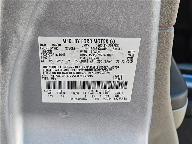 Used 2010 Ford Escape XLS image 24