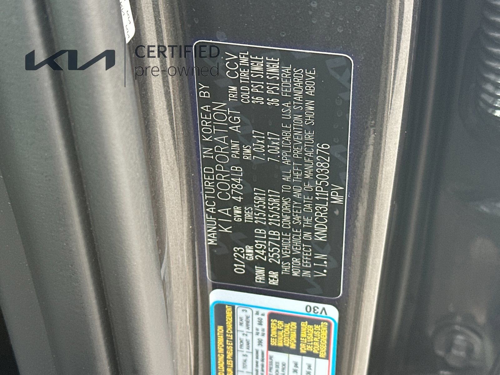 Certified 2023 Kia Niro Wind image 30
