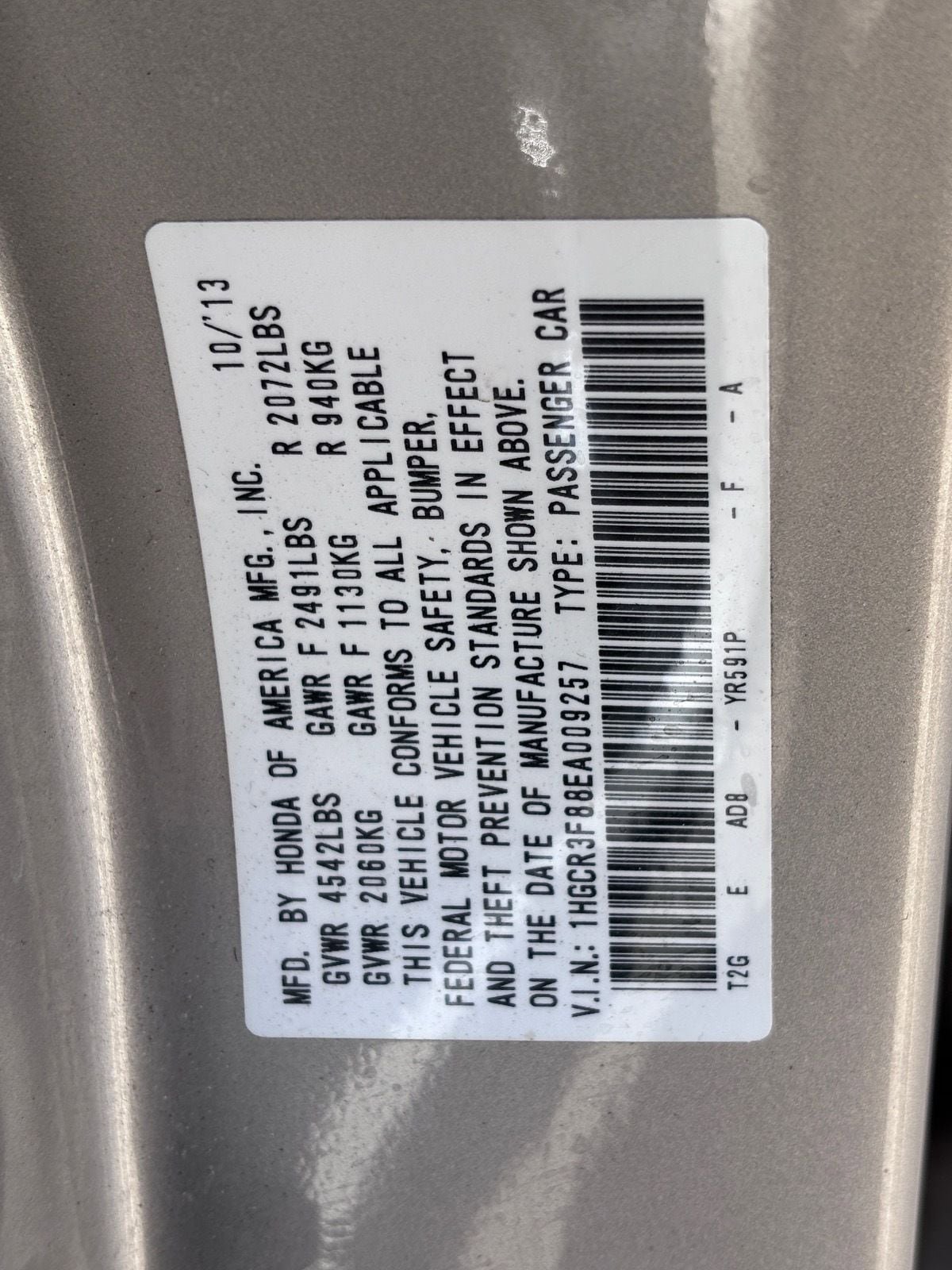 Used 2014 Honda Accord EX-L image 36
